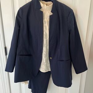 Old navy suit coordinates and Knox rose blouse bundle